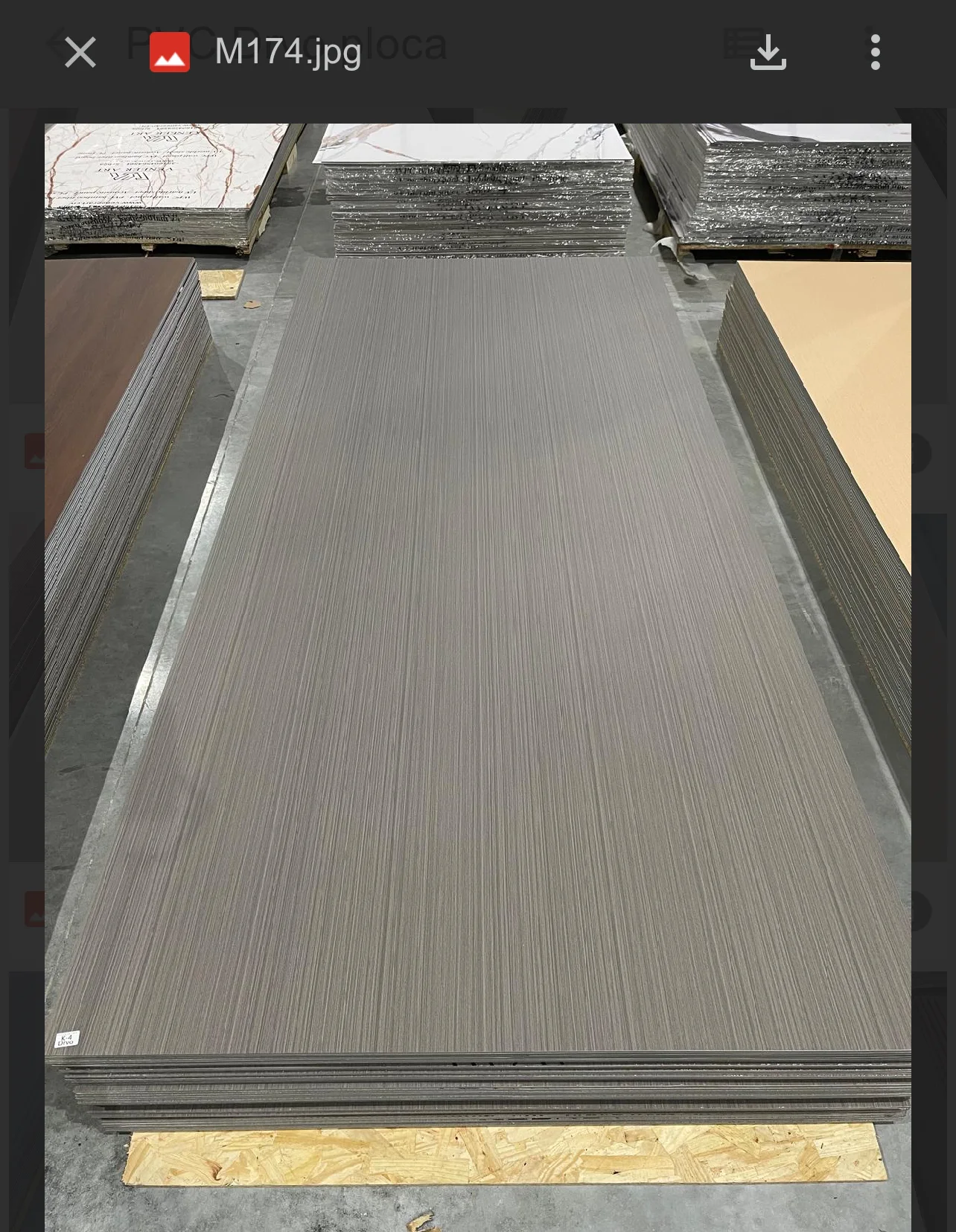 Dekorativni panel imitacija drveta M174