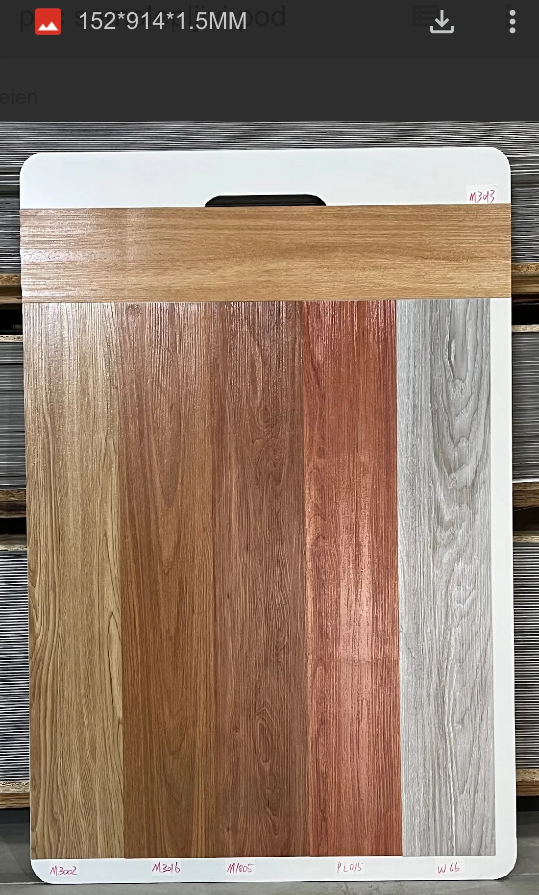 Self-adhesive floor panel M303