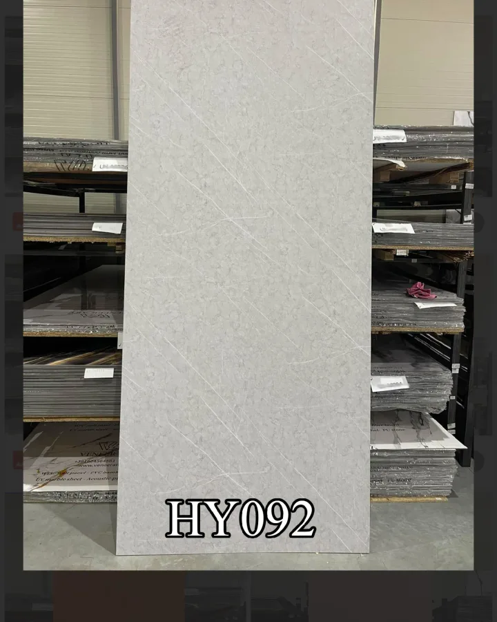 PVC marble-effect panel HY092