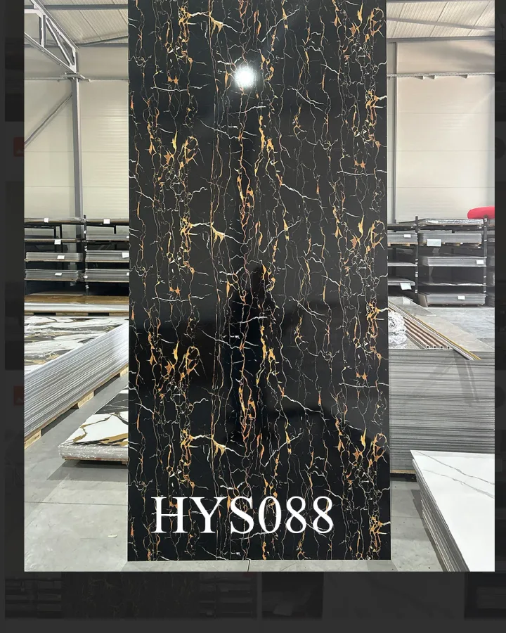 PVC marble-effect panel HYS088