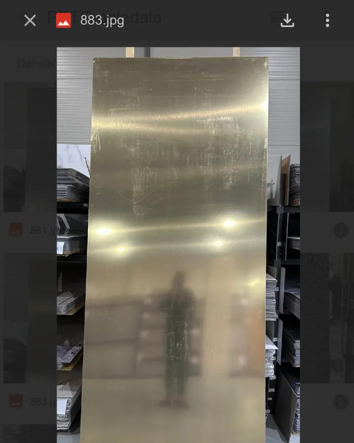 PVC mirror-effect panel 7795
