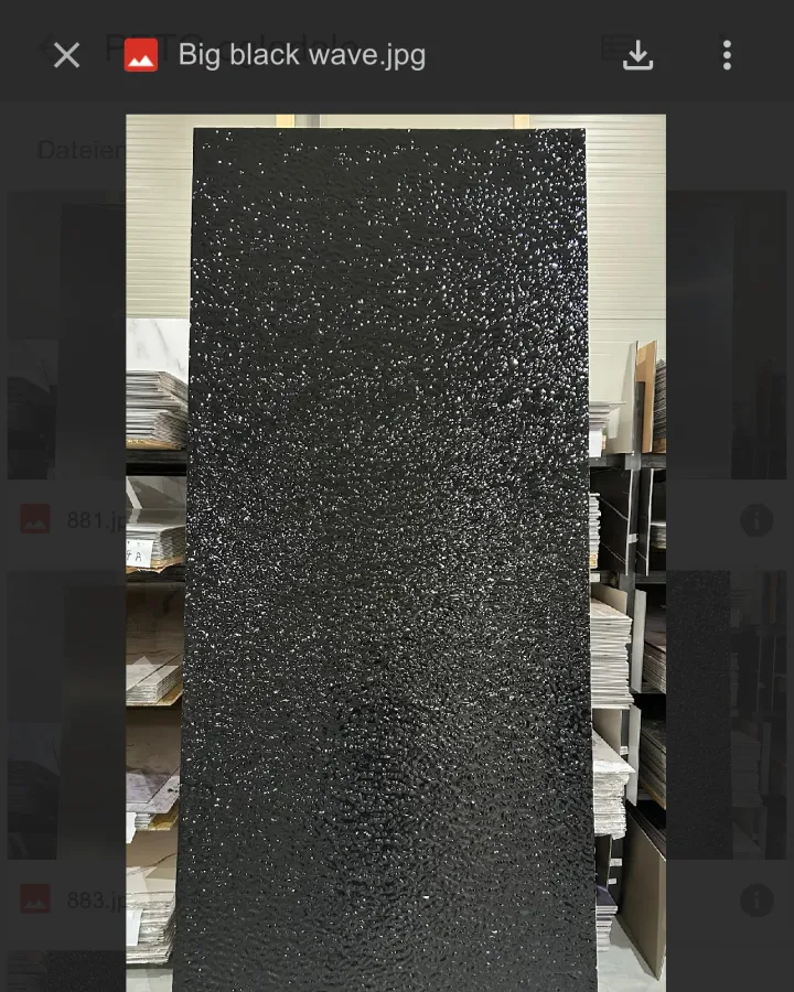 PVC panel imitacija ogledala BLACK-WAVE