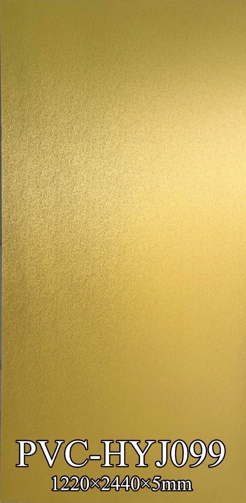 PVC panel imitating polished gold HYJ-009